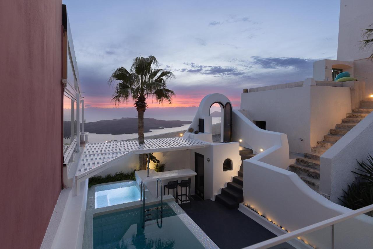 Opera Mansion Santorini Villa Fira  Luaran gambar