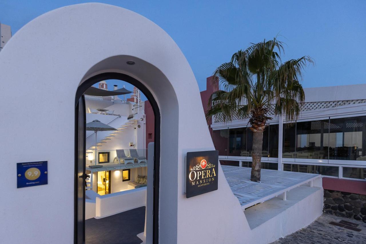 Opera Mansion Santorini Villa Fira  Luaran gambar