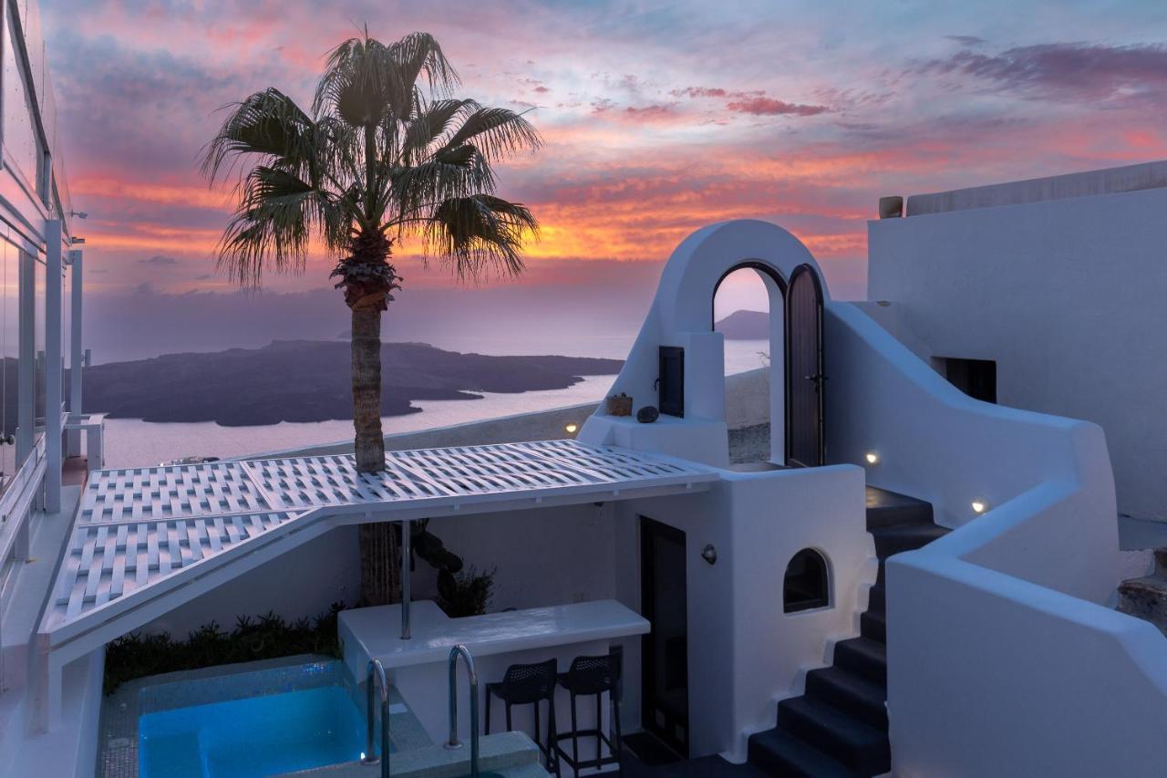 Opera Mansion Santorini Villa Fira  Luaran gambar