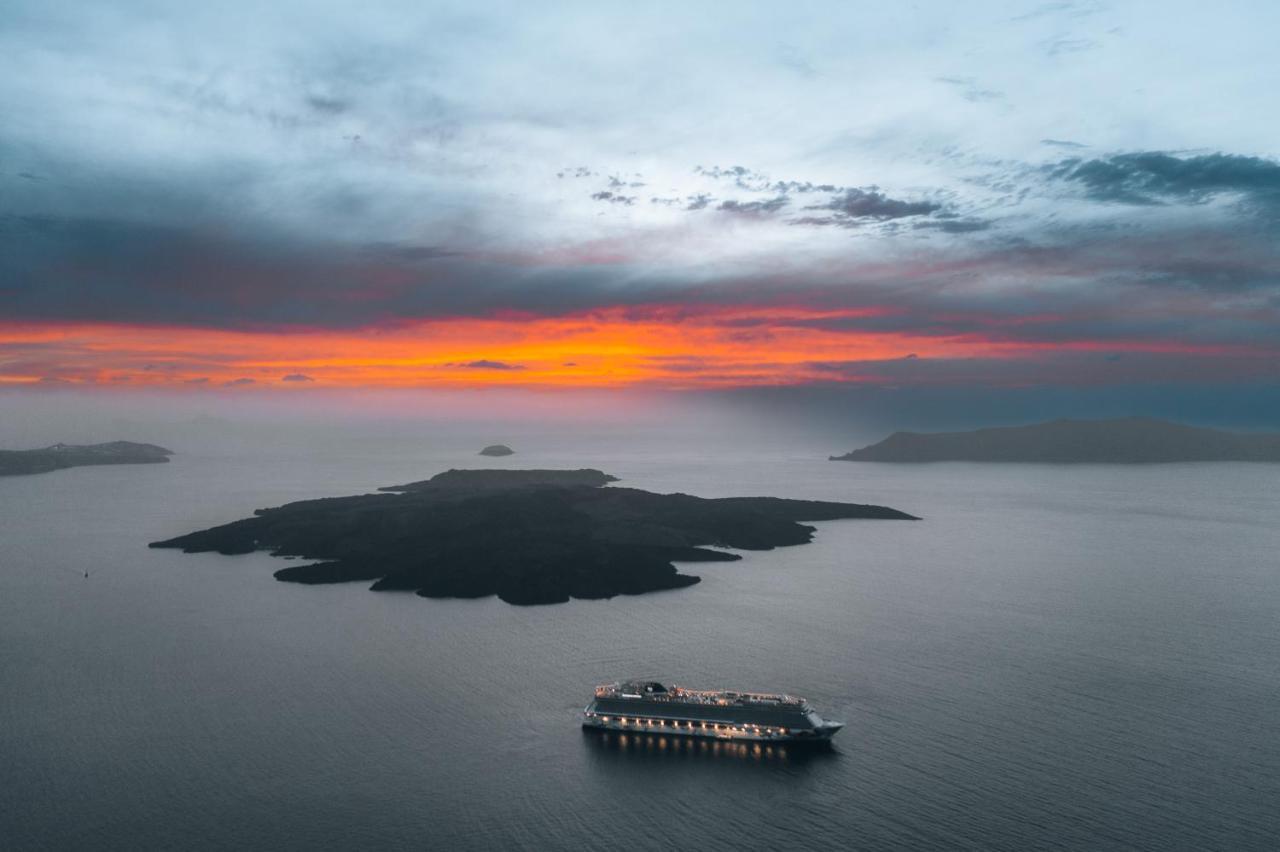 Opera Mansion Santorini Villa Fira  Luaran gambar