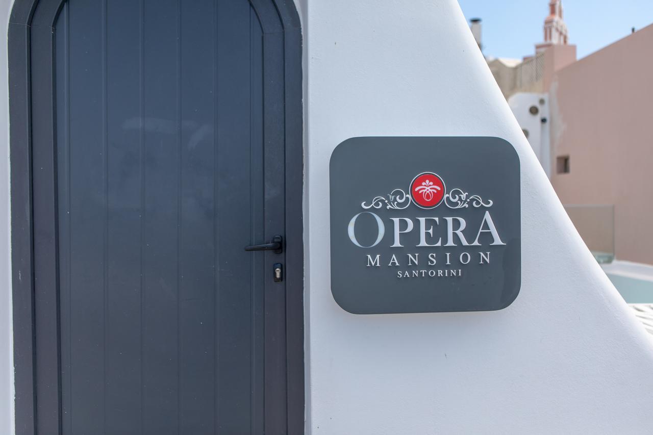Opera Mansion Santorini Villa Fira  Luaran gambar